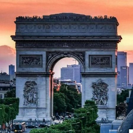 Suite Junior Avec Balcon Et Vue Sur Arc De Triomphe Paris Exterior foto